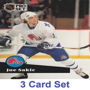 Joe Sakic Hockey Card Collection